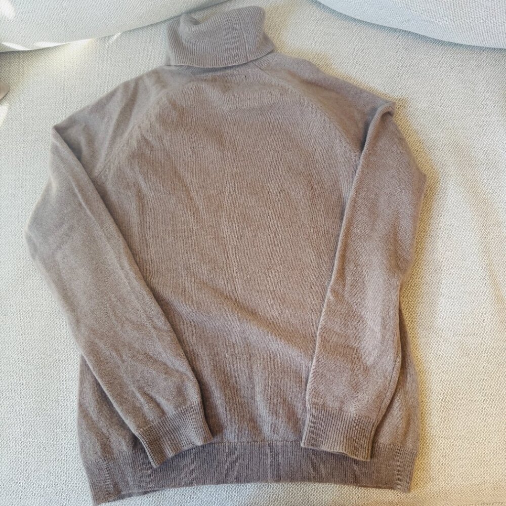 Marled 100% cashmere turtleneck sweater size S - Picture 4 of 5